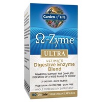 Omega zyme ultra 180 cápsulas vegetais - Garden of Life