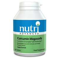 Curcumin Megasorb 120 comprimidos - Nutri-Advanced