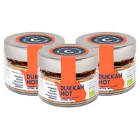 3 pack dukkah hot bio 3 unidades de 45g - Como Dukkah