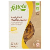 Bio multigrain tortiglioni 340 g - Felicia Bio