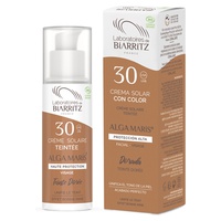 Creme Protetor Solar Rosto cor Dourado SPF30 50 ml - Laboratoires de Biarritz