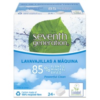 Pastilhas Máquina de Lavar Loiça Free and Clear 24 unidades - 7TH GENERATION