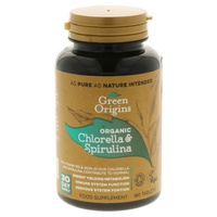 Chlorella & Spirulina Superfood Organico 180 comprimidos - Green Origins