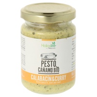 Pesto de Cânhamo Bio com Curgete e Caril 135 g - Holoslife