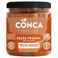 Molho Pesto Rosso Vegan 185 g - Conca Organics