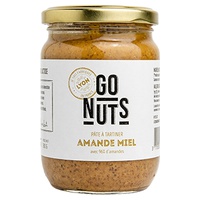Pasta de amêndoa mel 280 g de creme - Go Nuts