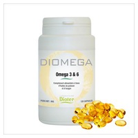 Diomega Omega 3 & 6 120 pérolas - Dioter