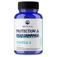 GoPrimal Omega 3 - Proteção e desempenho 90 cápsulas - GoPrimal