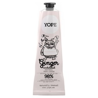 Creme para as mãos de gengibre e sândalo 100 ml de creme - Yope