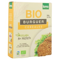 Hambúrguer Vegetal com Cereais Bio 160 g - Loma Ecológicos