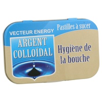 Prata Coloidal - Higiene da Boca 20 ppm 100 pastilhas - Vecteur Energy