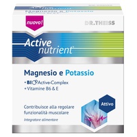 Magnésio e potássio 20 saquetas (Limão) - Active Nutrient