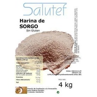 Farinha de Sorgo 4000 g de pó - Salutef