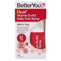 Dlux + vitamina d + k2 spray oral diário 12 ml - Better You