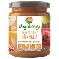 Puré de Banana, Pêra e Romã 190 g - Vegebaby