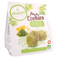 Mini Cookies de Chá Matcha e Limão 120 g (Limão) - Bisson