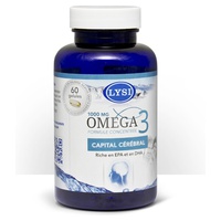 Omega 3 Capital Cerebral 60 pérolas - Lysi