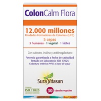 Colon Calm Flora 30 cápsulas vegetais - Sura Vitasan