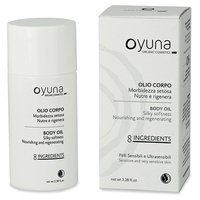8 ingredientes - óleo corporal com maciez sedosa 100 ml - Oyuna
