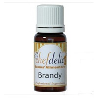 Aroma de Brandy Concentrado sem glúten 10 ml - Chefdelice