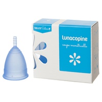 Copo Menstrual Selene Azul, Tamanho 2 1 unidade (Azul) - Lunacopine