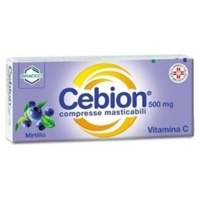 Cebion Mirtilo 20 comprimidos de 500mg - Dompé