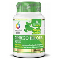 Ginkgo Biloba Plus 60 comprimidos de 1000mg - Colours of life