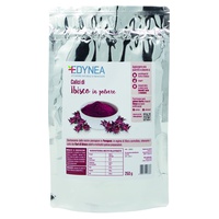 Copos de hibisco em pó 250 g de pó - Edynea