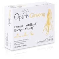 Optim Ginseng 30 cápsulas - Optim Laboratoire