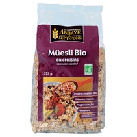 Muesli com Passas Bio 375 g - Abbaye de Sept-Fons