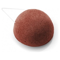 Esponja Konjac de argila vermelha 1 unidade - DBS - Konjac Sponge
