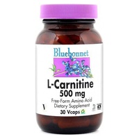 L-Carnitina 30 cápsulas de 500mg - Bluebonnet