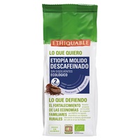 Café moído premium descafeinado da Etiópia 250 g de pó - Ethiquable