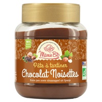 Creme de chocolate com avelã 350 g - Mamie Bio