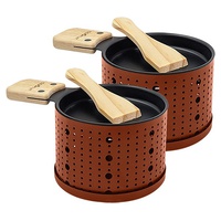Raclettes com vela de terracota 2 unidades - Cookut
