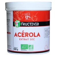 Acerola em pó 500 g de pó - Fructivia