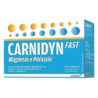 Carnidyn Fast - Magnésio e Potássio 20 saquetas de 6g - Alfasigma