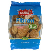 Bolachas Fibravi de Coco e Baunilha Bio 300 g - Sanavi