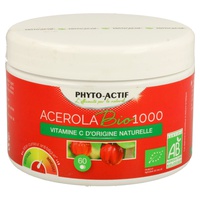 Acerola Bio 1000 Pote Familiar 60 comprimidos - Phyto actif