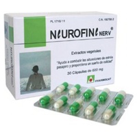 Neurofine nerv 30 cápsulas de 600mg - Fharmocat