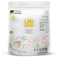 Farinha de Linhaça Dourada 1 kg de pó - Energy Feelings