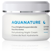 Crème De Nuit Hydratante 50 ml de creme - Aquanature