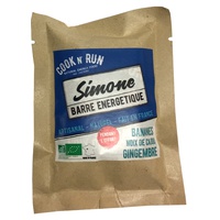 Barra de energia orgânica Simone (banana de gengibre e caju) 50 g - Cook'n Run