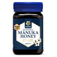 Mel de manuka monofloral cru MGO 400+ 500 g - Manuka New Zealand