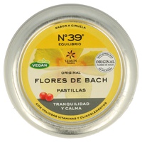 Pastilhas Bach Flores Tranquilidade e Calma 35 pastilhas (Limão) - Lemon Pharma