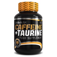 Cafeína e Taurina 60 cápsulas - BioTechUSA