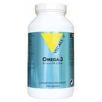 Ómega 3 1000mg 240 cápsulas - Vitall +