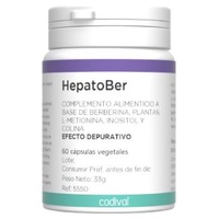 Hepatober 60 cápsulas vegetais - Codival