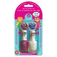Kit Verniz de Unhas para Crianças - Menina Chique 2 unidades de 9ml - Suncoat Girl