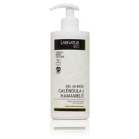 Gel de banho de calêndula orgânica e hamamélis 450 ml - Labnatur